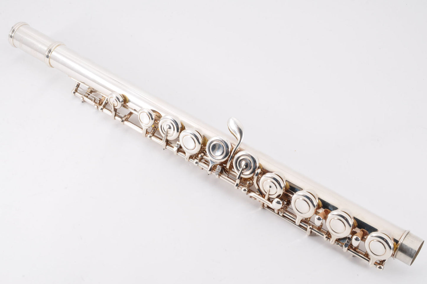 Yamaha YFL-412LSE Flute Silver MII w/Hardcase Used From Japan #083936