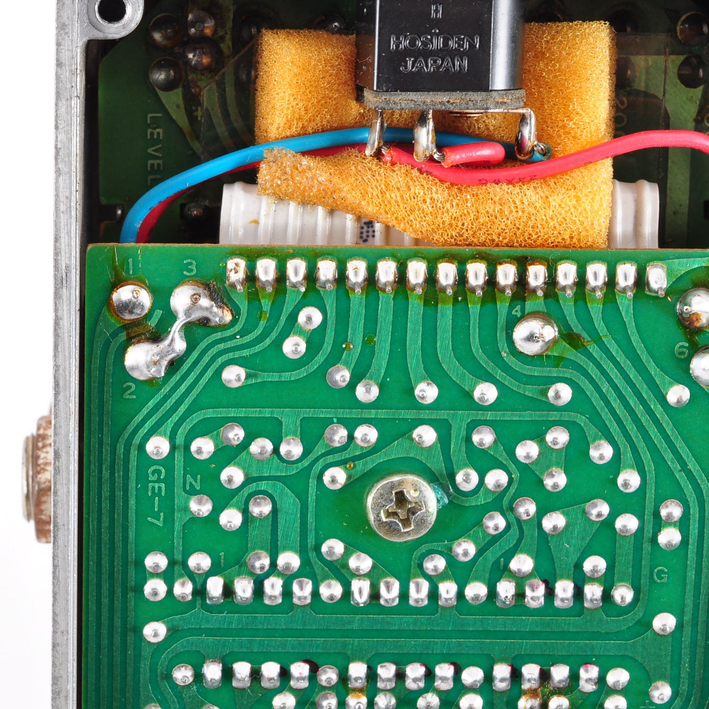 Boss GE-7 Modified Noiseless Equalizer PSA.OK Made In Taiwan 1993 Effects Pedal Used From Japan #AE85662