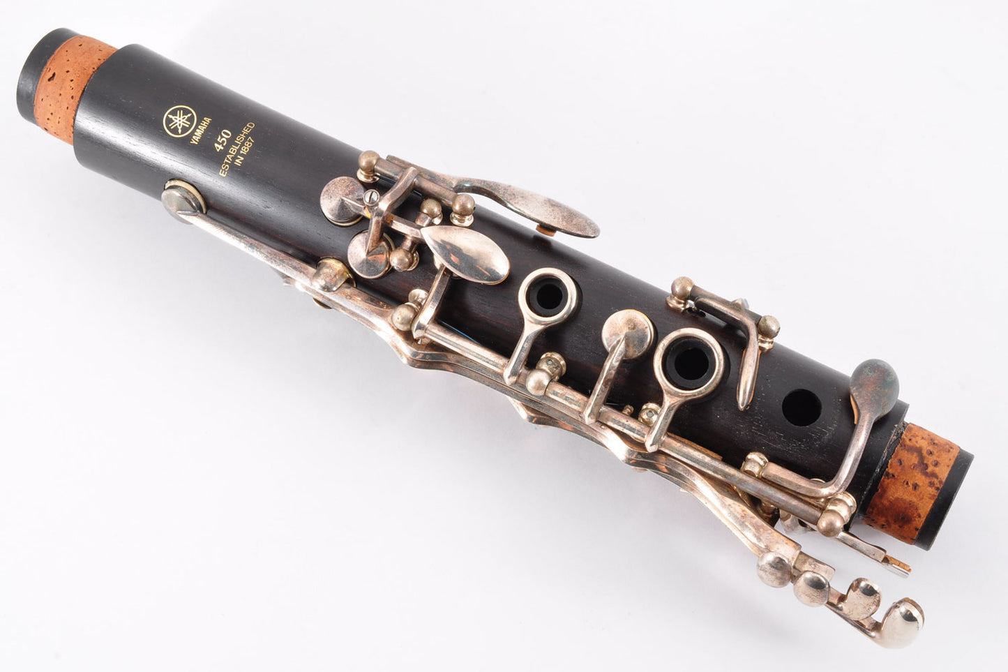 Yamaha YCL-450 Clarinet Bb w/CarryBag Mouthpiece Ligature Made In Japan Used From Japan #114306