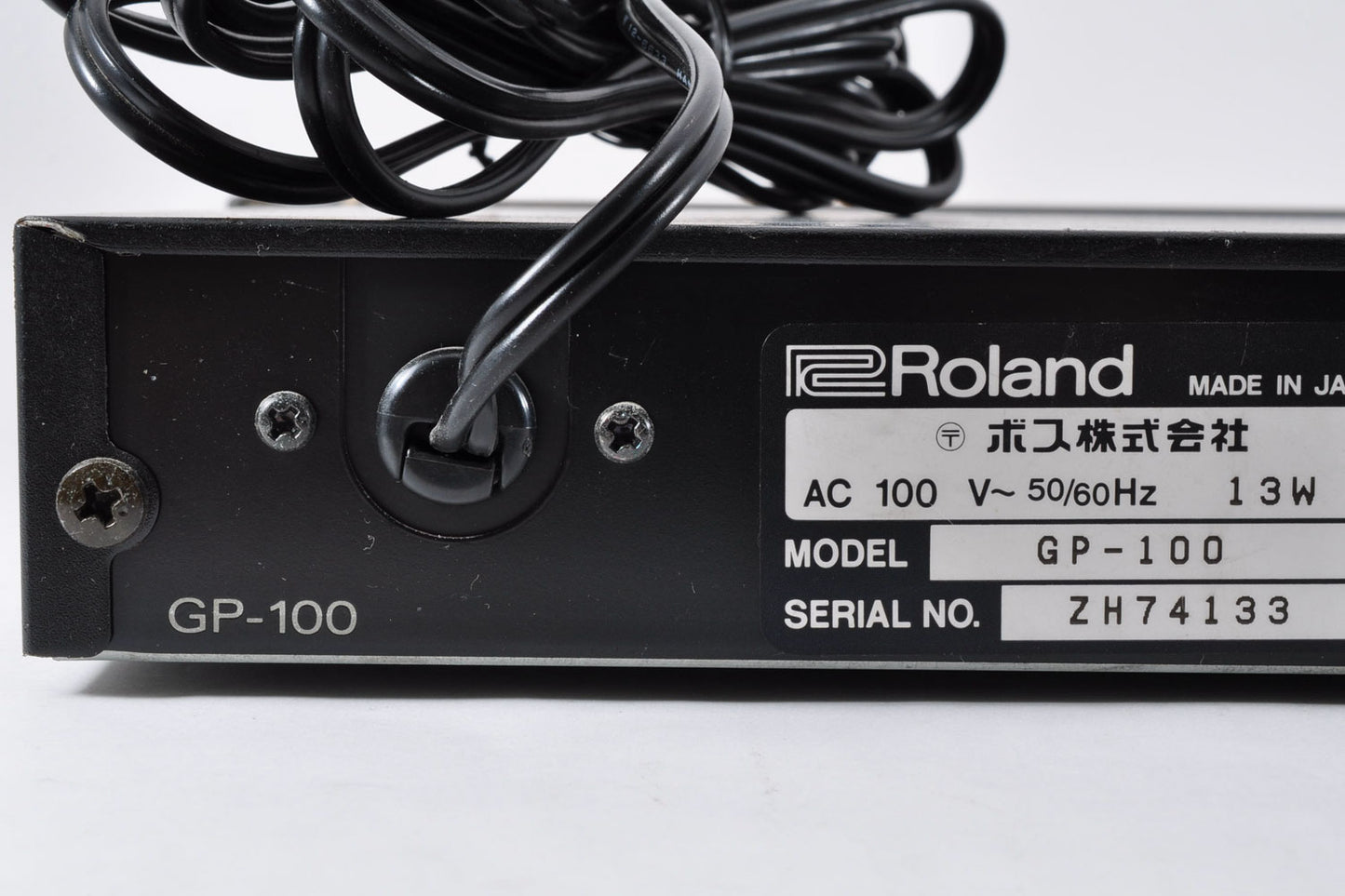 Roland GP-100 Guitar Preamp Processor Multi Effector 1U Rack Mount Made In Japan Used From Japan #ZH74133