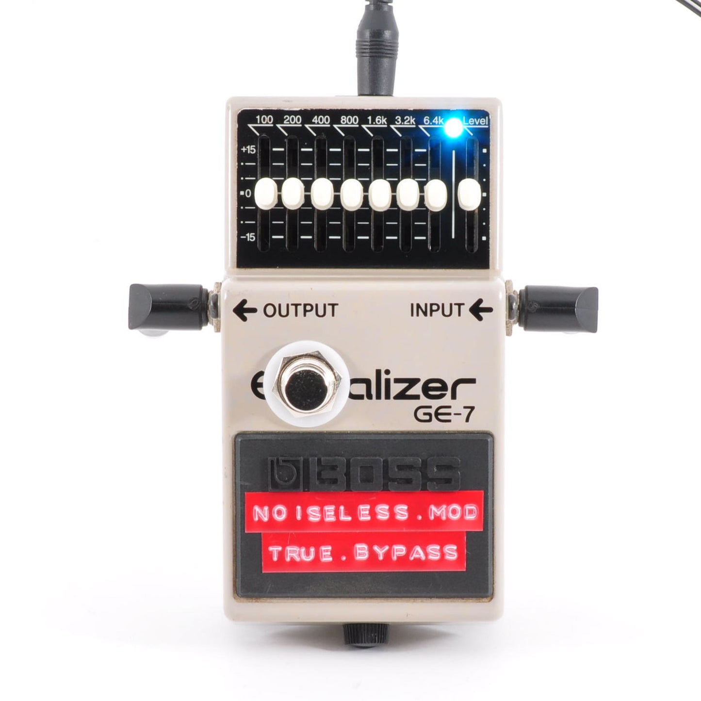 Boss GE-7 Modified True Bypass & Noiseless Equalizer Made In Taiwan 1999 Guitar Effects Pedal Used From Japan #JM85164