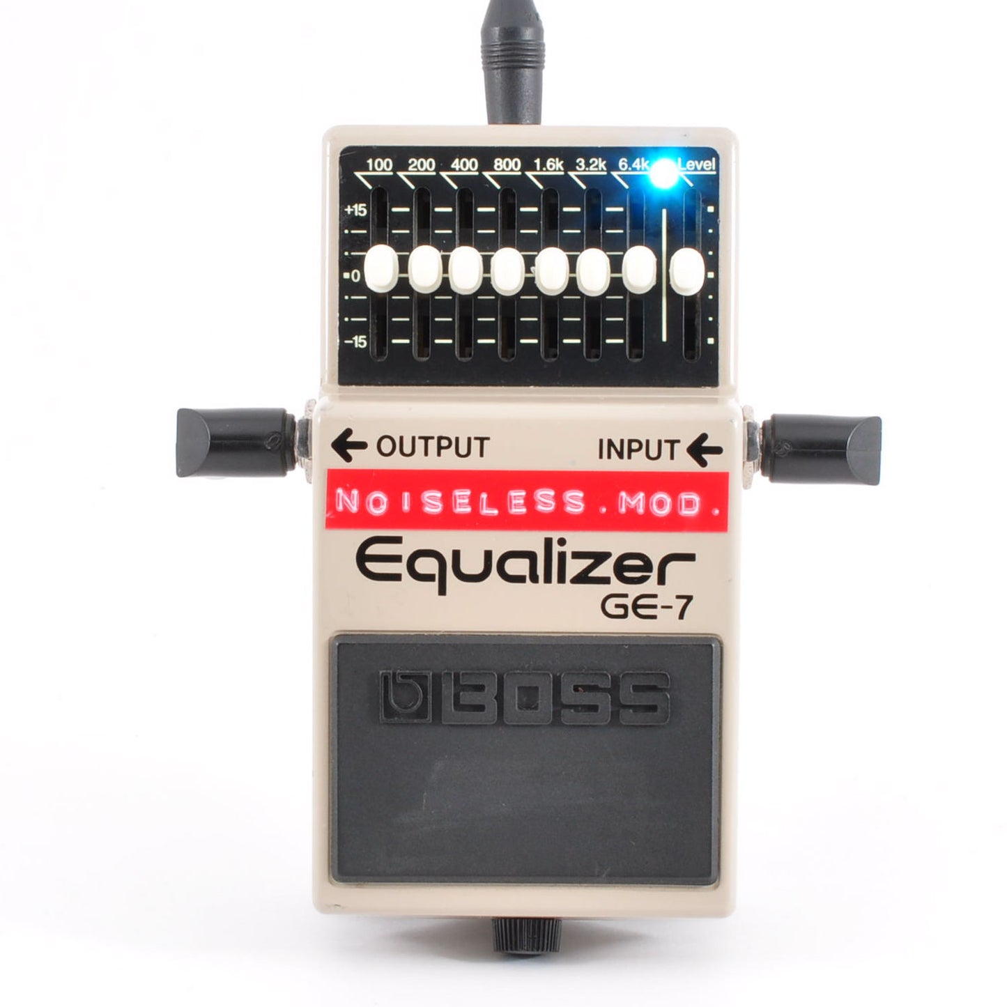 BOSS GE-7 Modified Noiseless Equalizer w/Box Made In Taiwan 2006 Effect Pedal Used From Japan #SU29811