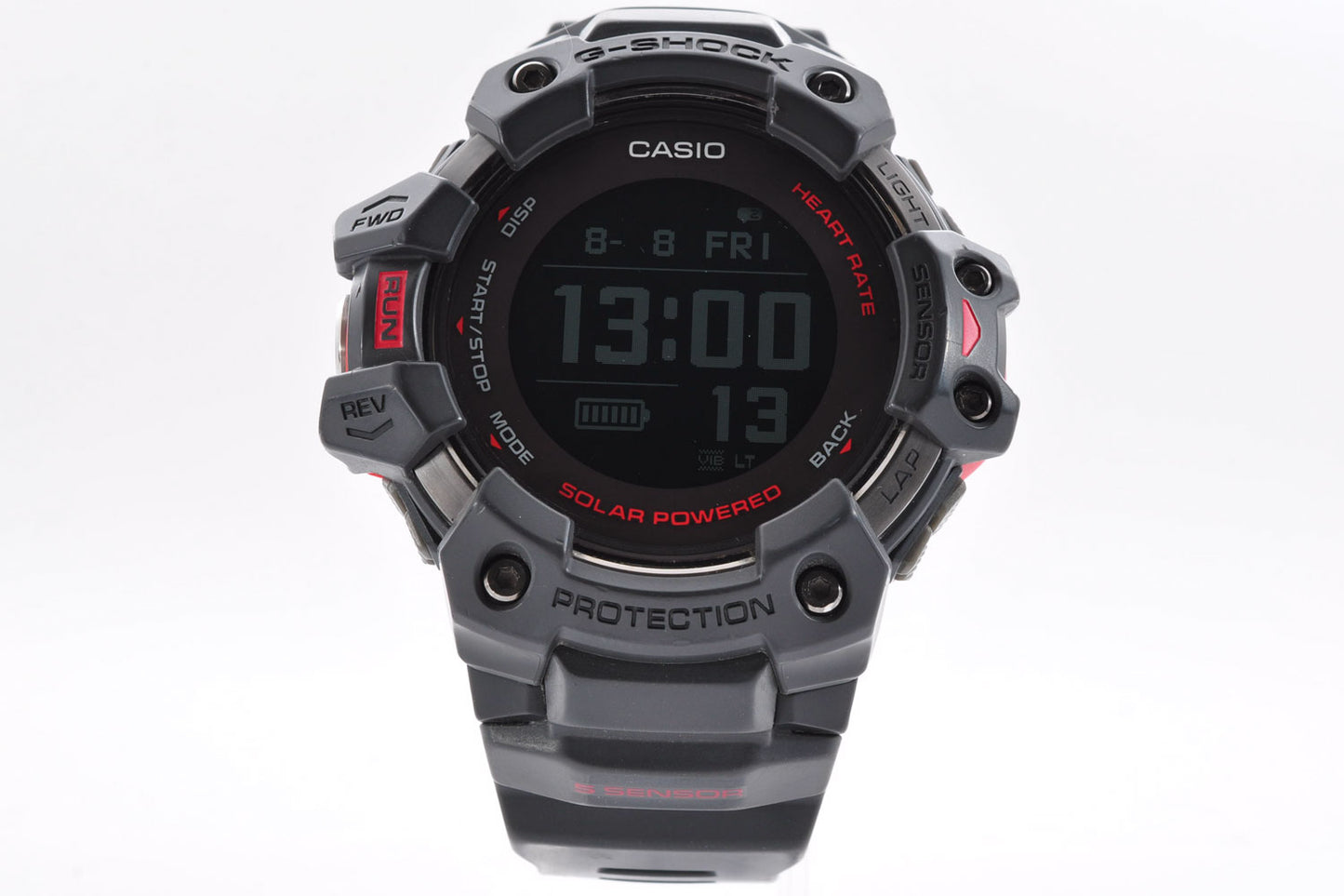 Casio G-shock G-squad GBD-H1000-8JR Men's Watch Bluetooth Gps Solar 3475 Used From Japan
