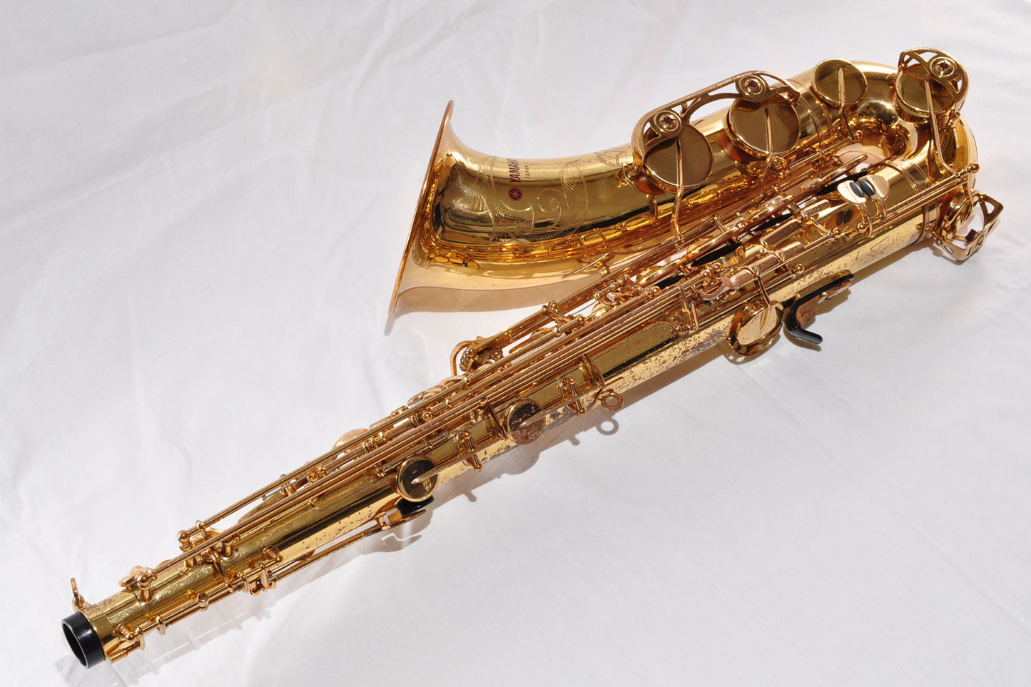 Yamaha YTS-62 Tenor Saxophone Purple Logo First Model Made In Japan w/Case Mouthpiece Used From Japan #6497