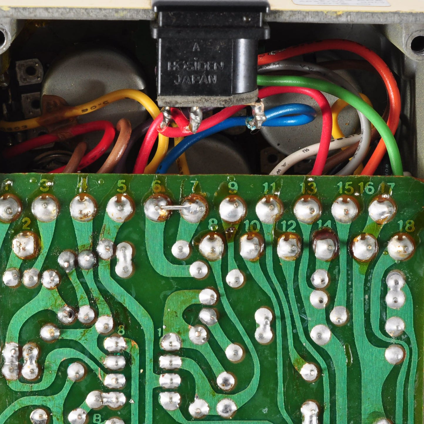 Boss SD-1 Modified FuzzFusion SuperOverdrive Clipping 1N34A&LED3mm Used From Japan #JJ79777