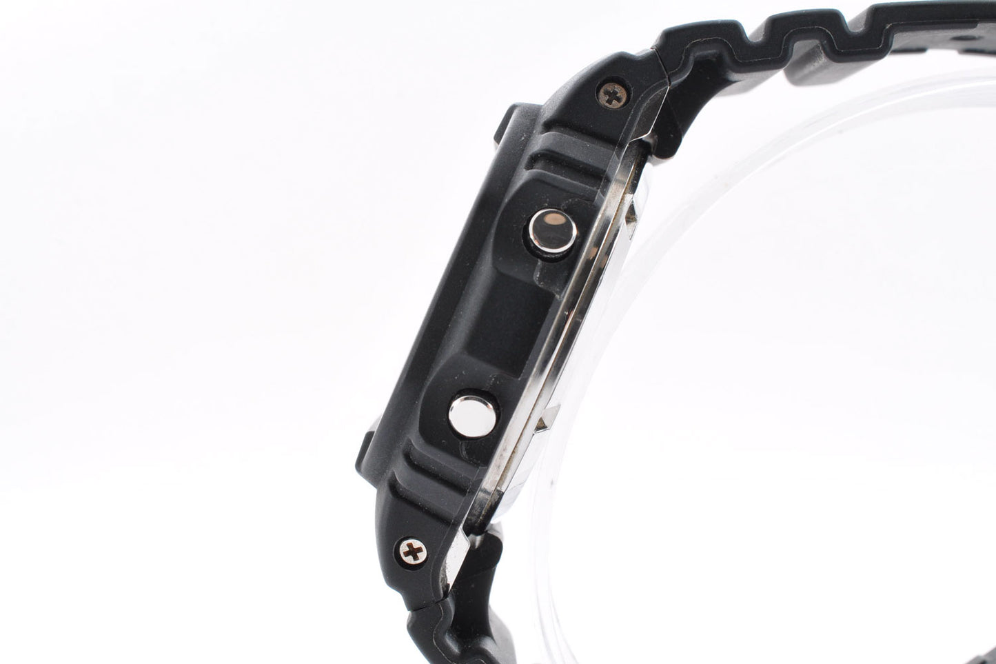 Casio G-Shock DW-5000-1JF 2001 First Reissue Screw Back Model 1545 Used From Japan