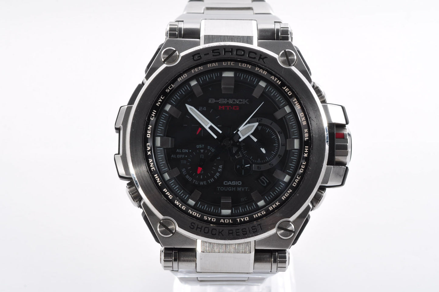 Casio G-Shock MTG-S1000D-1AJF Black dial Radio Wave Solar Watch 5369 Used From Japan