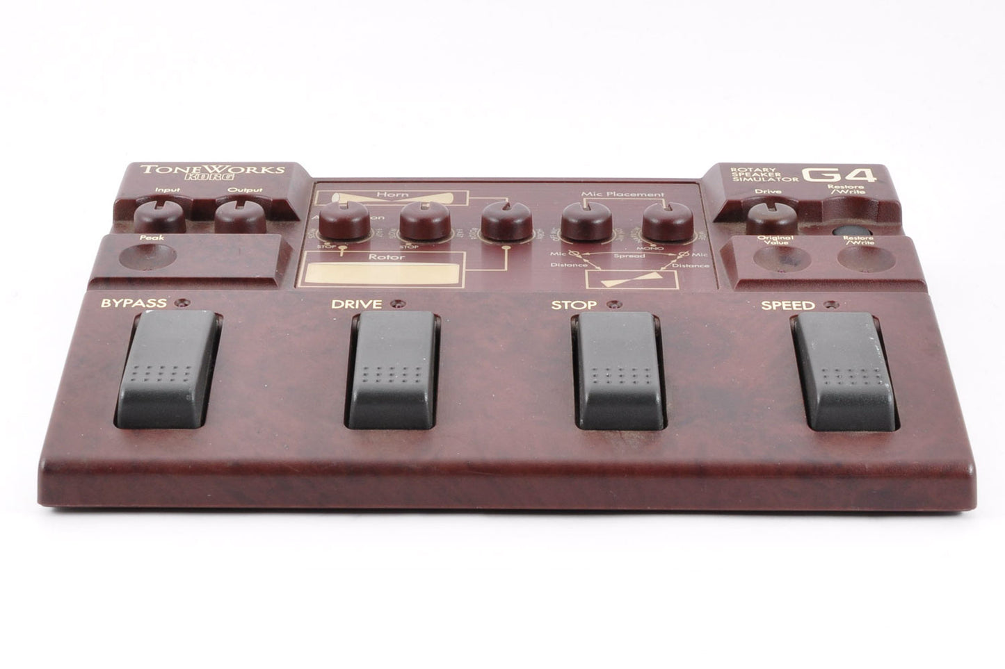 Korg Model G4 Rotary Speaker Simulator Leslie Tone Works Pedal Used From Japan #005708
