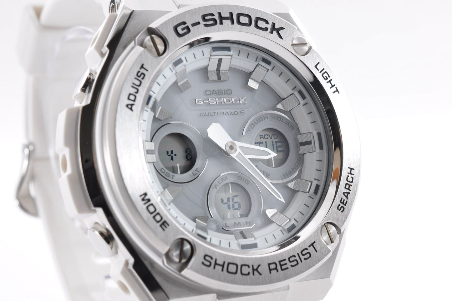 Casio G-Shock GST-W310-7AJF G-Steel Radio Solar Analog Digital Watch 5524 w/Box Used From Japan