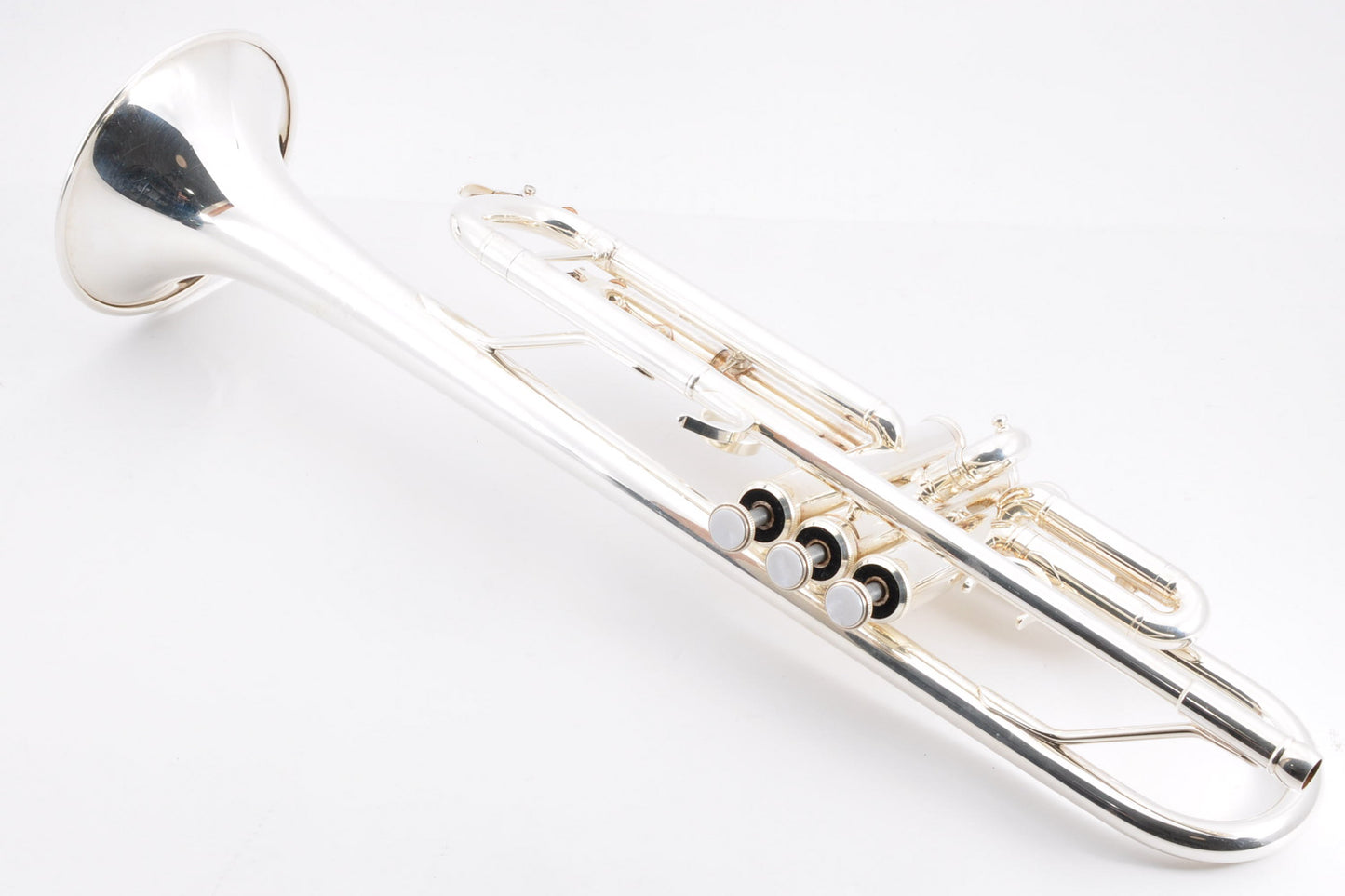 Yamaha YTR-4335GSII Trumpet Silver w/SemiHadcase & Mouthpiece Used From Japan #179933