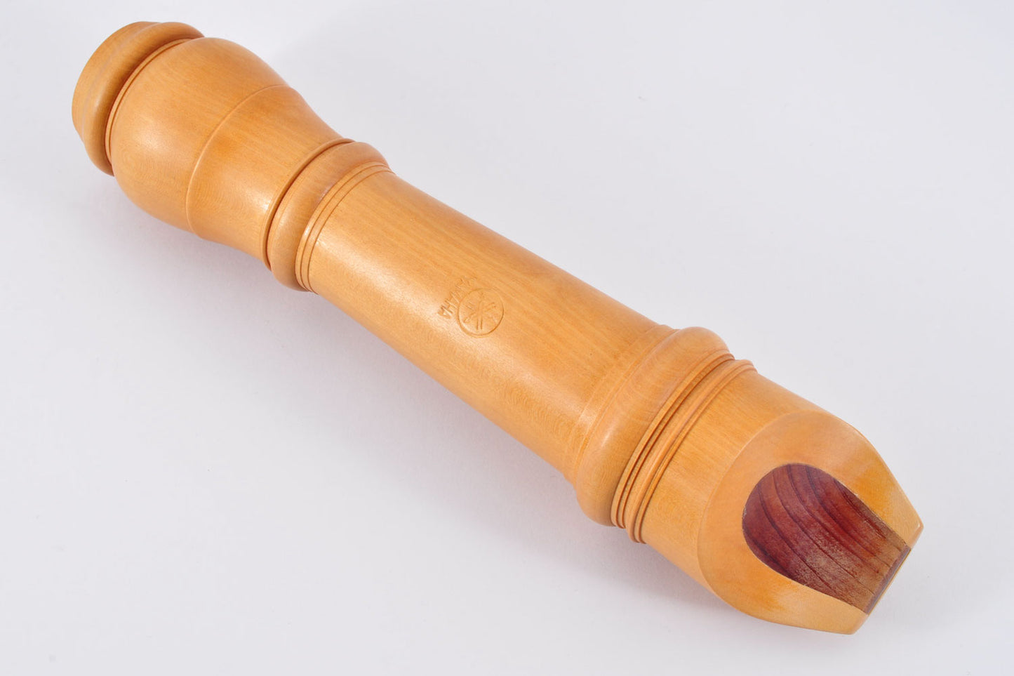 Yamaha YRA-61 Alto Recorder Wood Fine Castellawood Baroque Style w/Original Box Cleaning Rod Used From Japan #1534