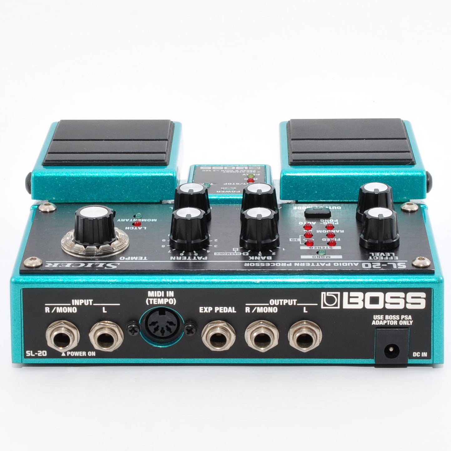 Boss SL-20 Slicer Audio Pattern Processor Guitar Effects Pedal Made In Taiwan Used From Japan #ZX32887