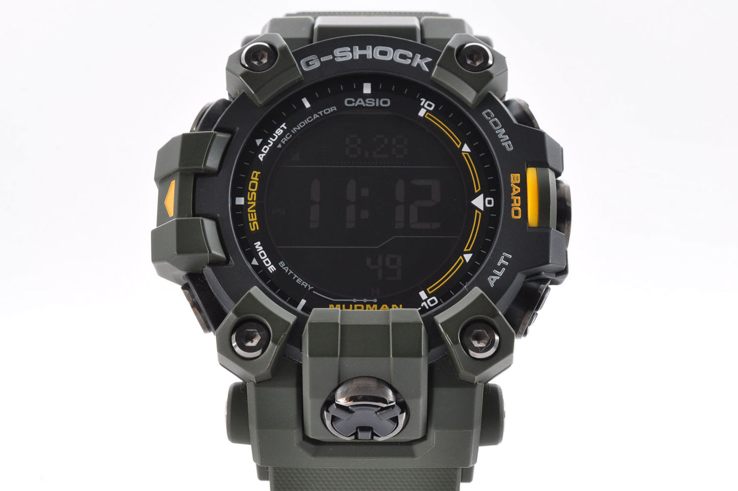 Casio G-Shock GW-9500-3JF Mudman Master of G Atomic Solar Carbon Core 3553 Used From Japan