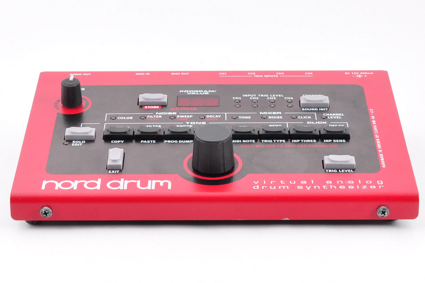 Nord Drum V1 Virtual Analog Drum Synthesizer w/Adapter Used From Japan #DB11108