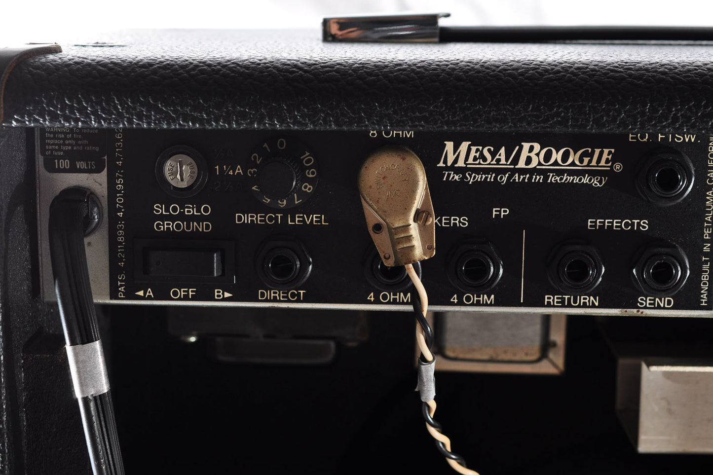 Mesa Boogie Studio .22+ Combo Amplifier Foot Switch Modification Kurt Cobain Used From Japan