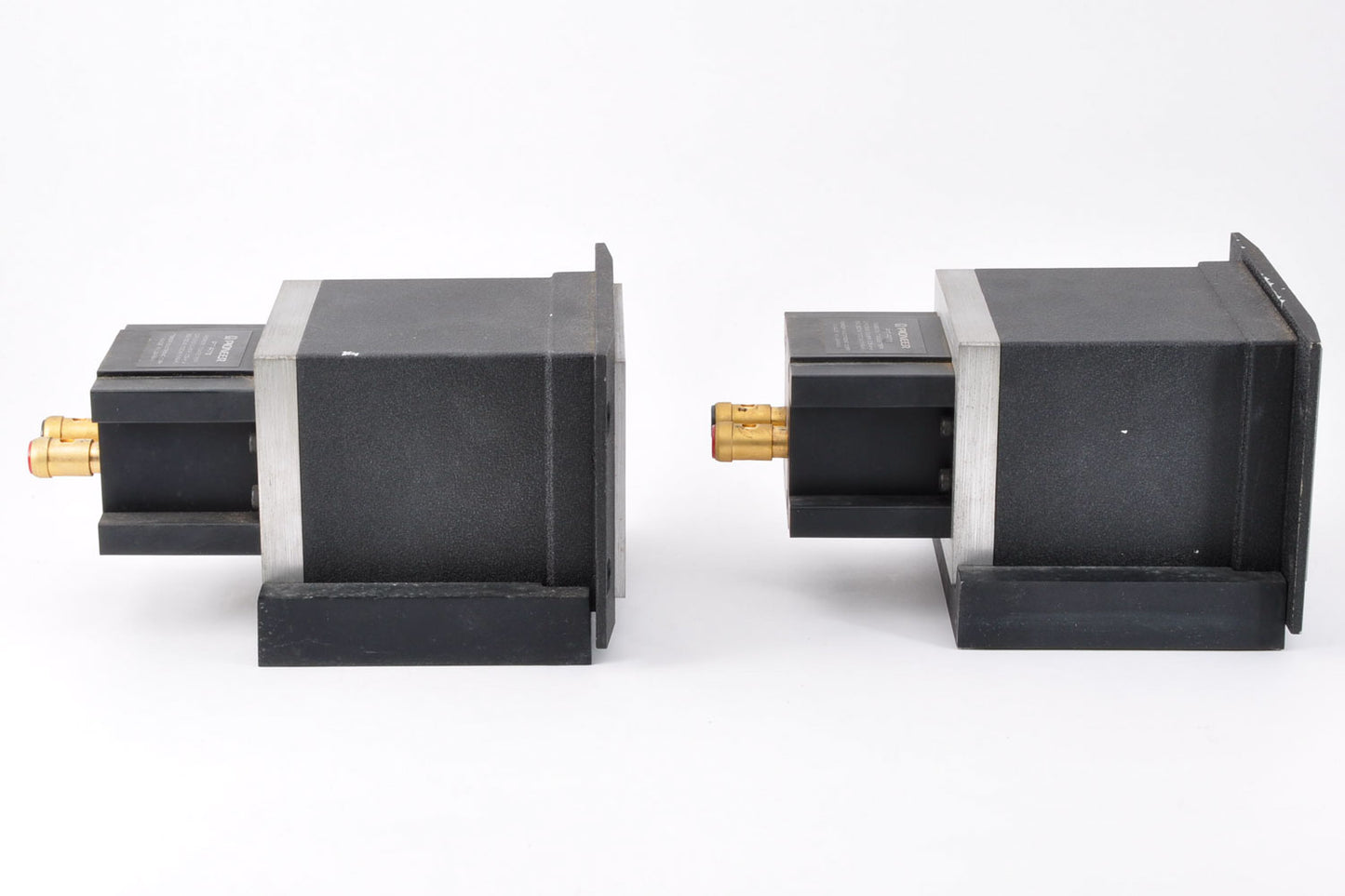 Pioneer PT-R7 III Ribbon Tweeter 2Set w/Stand Base Tested Working Used From Japan