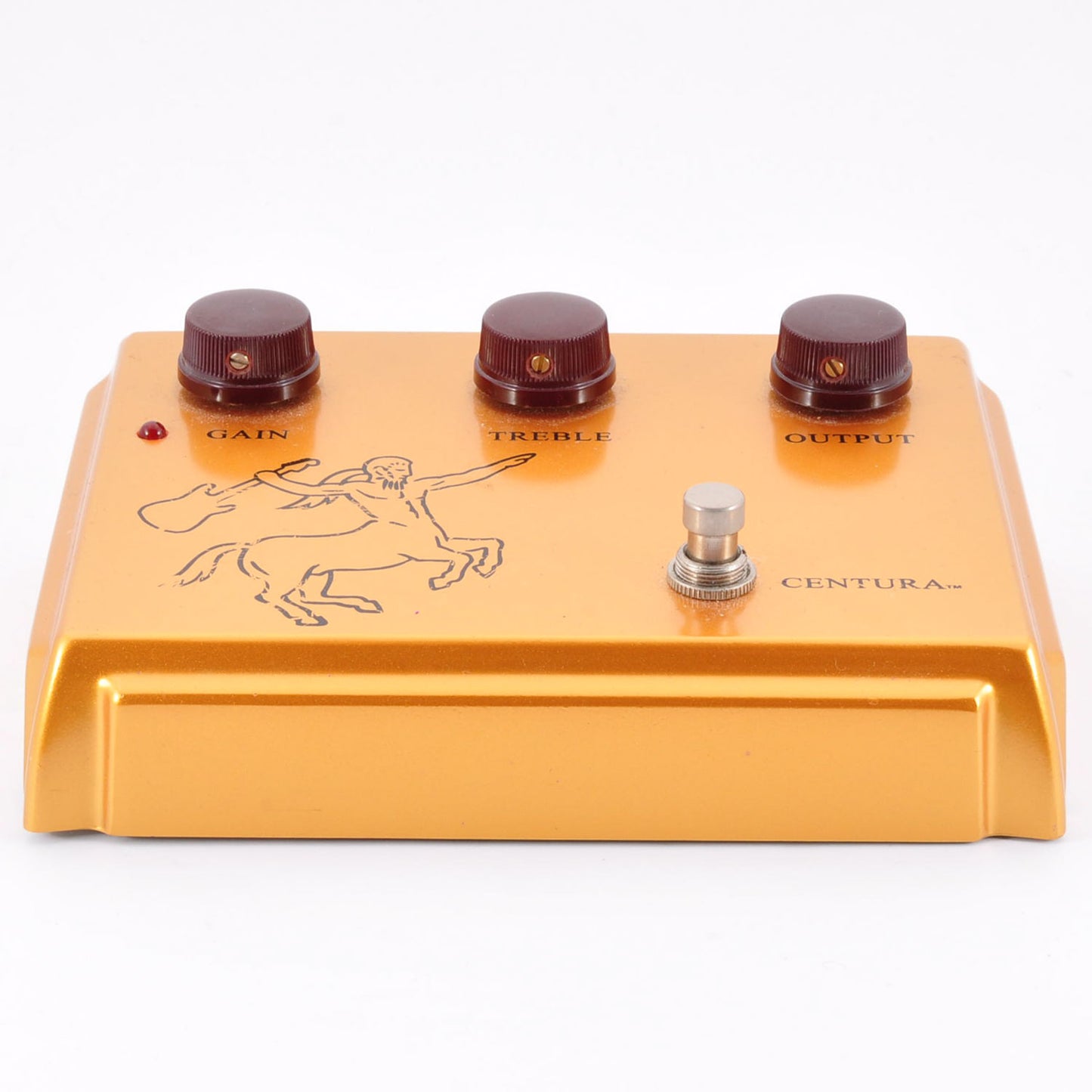 Ceriatone Centura Matte Gold Overdrive Guitar Effects Pedal w/Box Used From Japan #3279