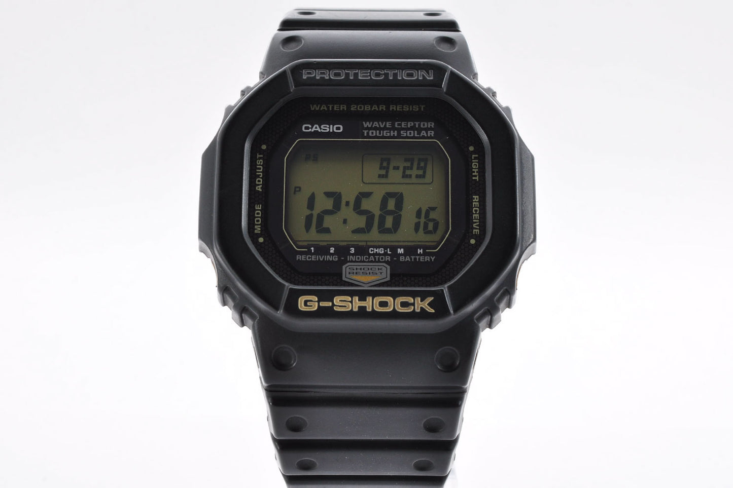 Casio G-Shock GW-5625AJ-1 25th Anniversary Limited Model 2924 Dawn Black Used From Japan