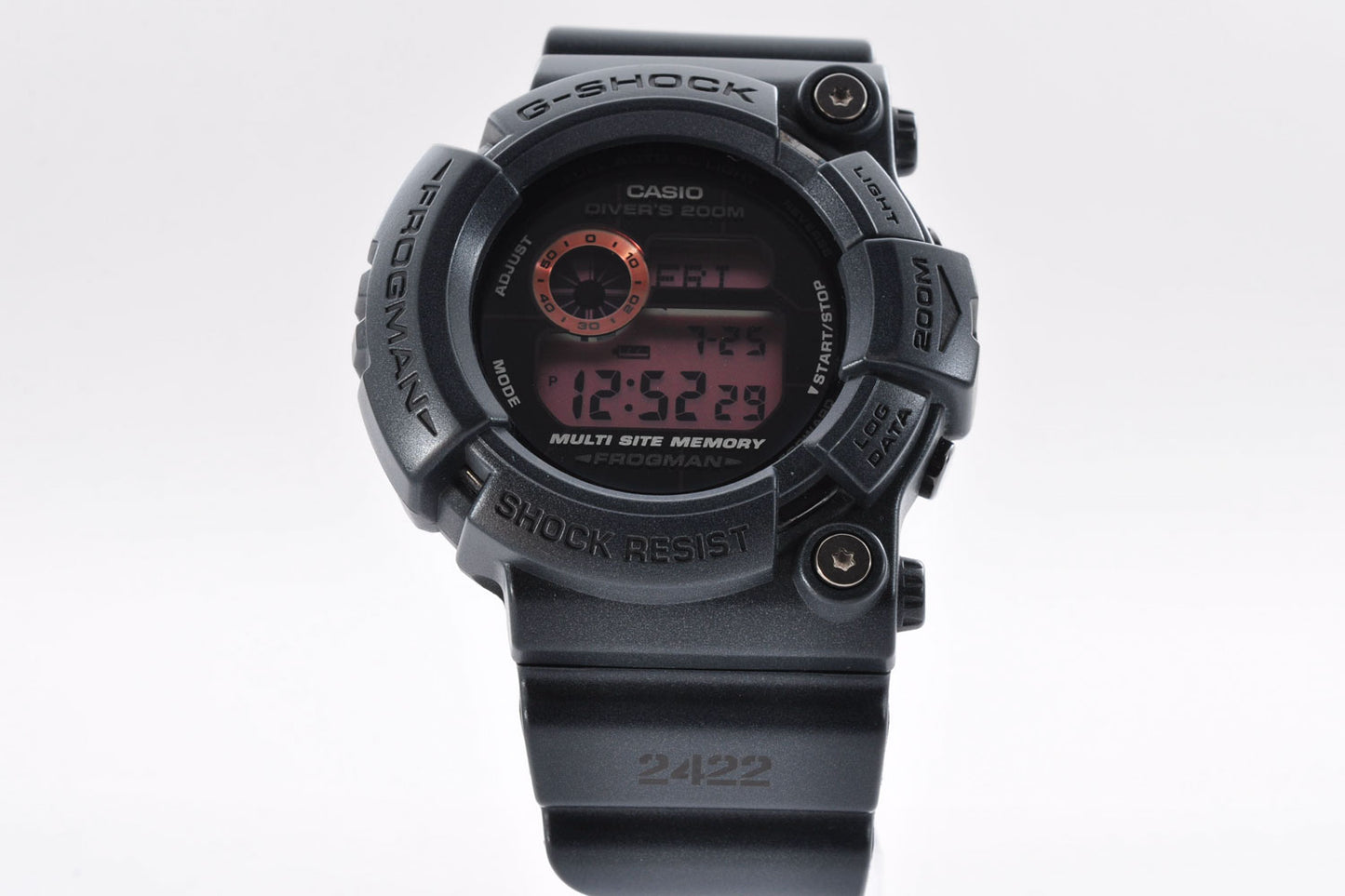 CASIO G-SHOCK GW-200MS-1JF FROGMAN Men In Rusty Black Tough Solar 2422 Used From Japan