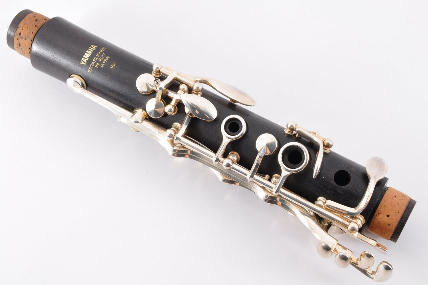 Yamaha YCL-350 Clarinet Bb Made In Japan w/Case Carry Bag Used From Japan #025110