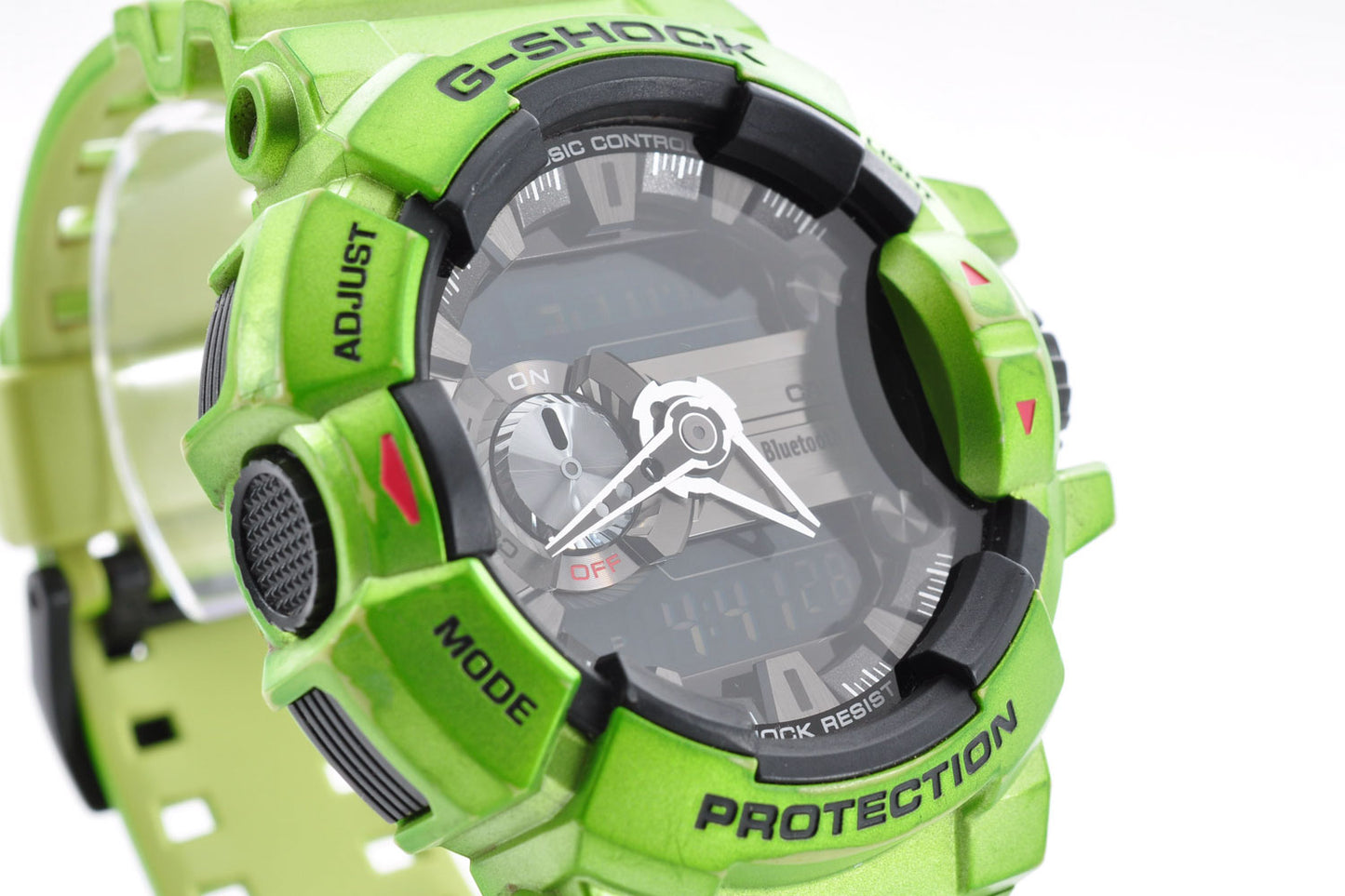 Casio G-Shock GBA-400-3BJF G’MIX Digital Analog Quartz Men Green 5413 Used From Japan
