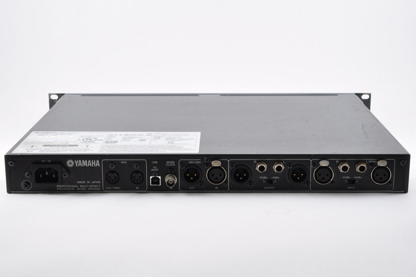 Yamaha SPX2000 Professional Digital Multi Effects Processor Made In Japan Used From Japan #JAQZ01031