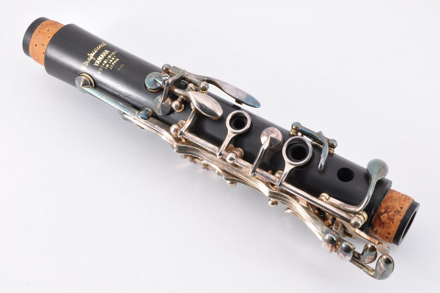 Yamaha YCL-651 Clarinet Professional w/Hardcase Carrybag Mouthpiece Legature Used From Japan #011279