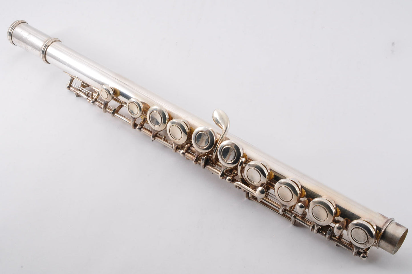 Yamaha YFL-411II Flute 925 Silver Made In Japan w/Hardcase Carrybag Used From Japan #309796