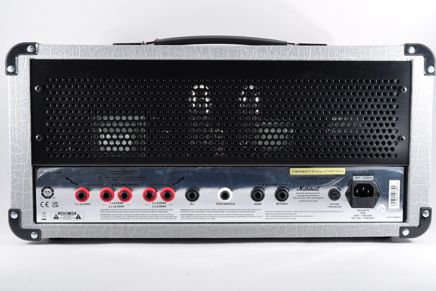 Marshall Studio Jubilee 2525H 20W Good Condition Guitar HeadAmplifier w/Foot Switch Power Cable Used From Japan