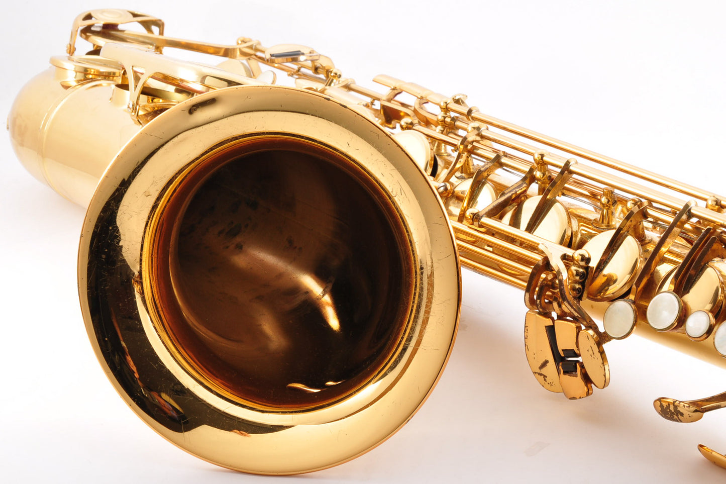 Yamaha YTS-275 Tenor Saxophone Selmer Mouthpeace Ligature w/Case Made In Japan Used From Japan #317706