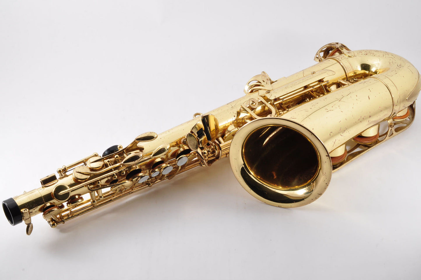 Yamaha YAS-32 Alto Saxophone Purple Logo Made In Japan Eb Key Used From Japan #015010