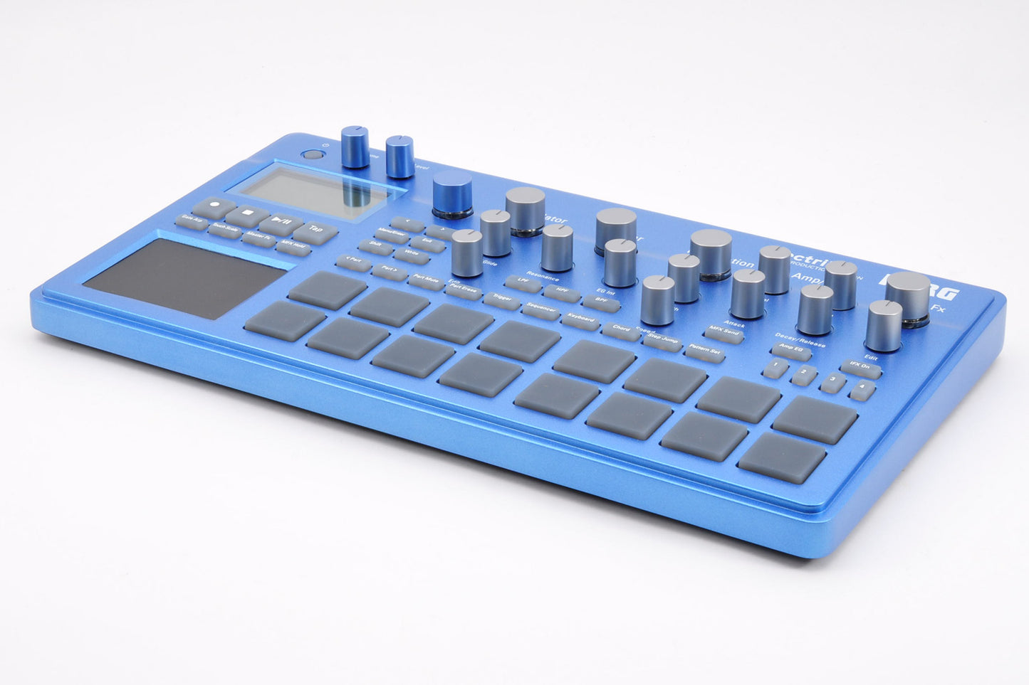Korg ELECTRIBE 2 Music Production Station Sequencer Synthesizer BLUE Used From Japan #026065