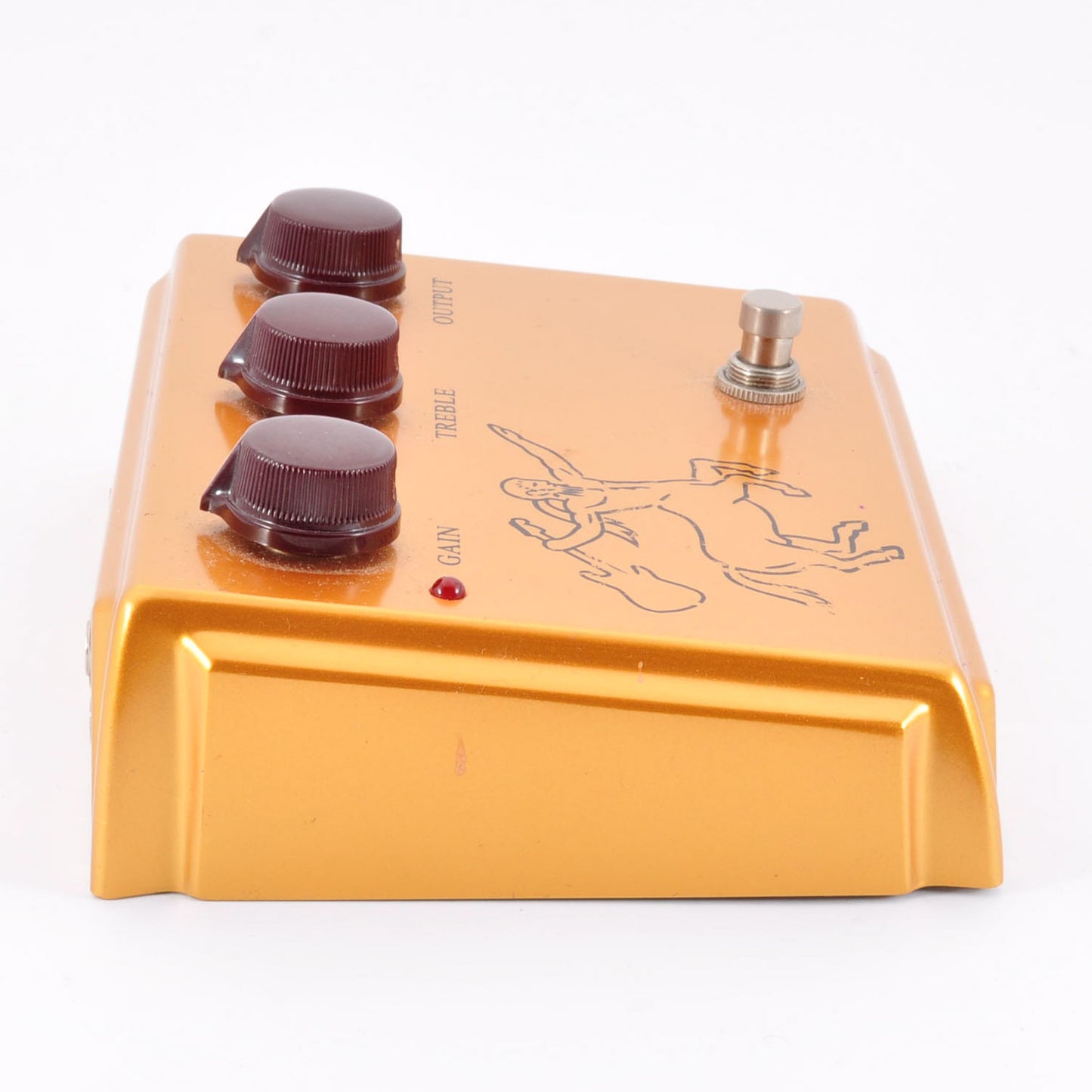 Ceriatone Centura Matte Gold Overdrive Guitar Effects Pedal w/Box Used From Japan #3279