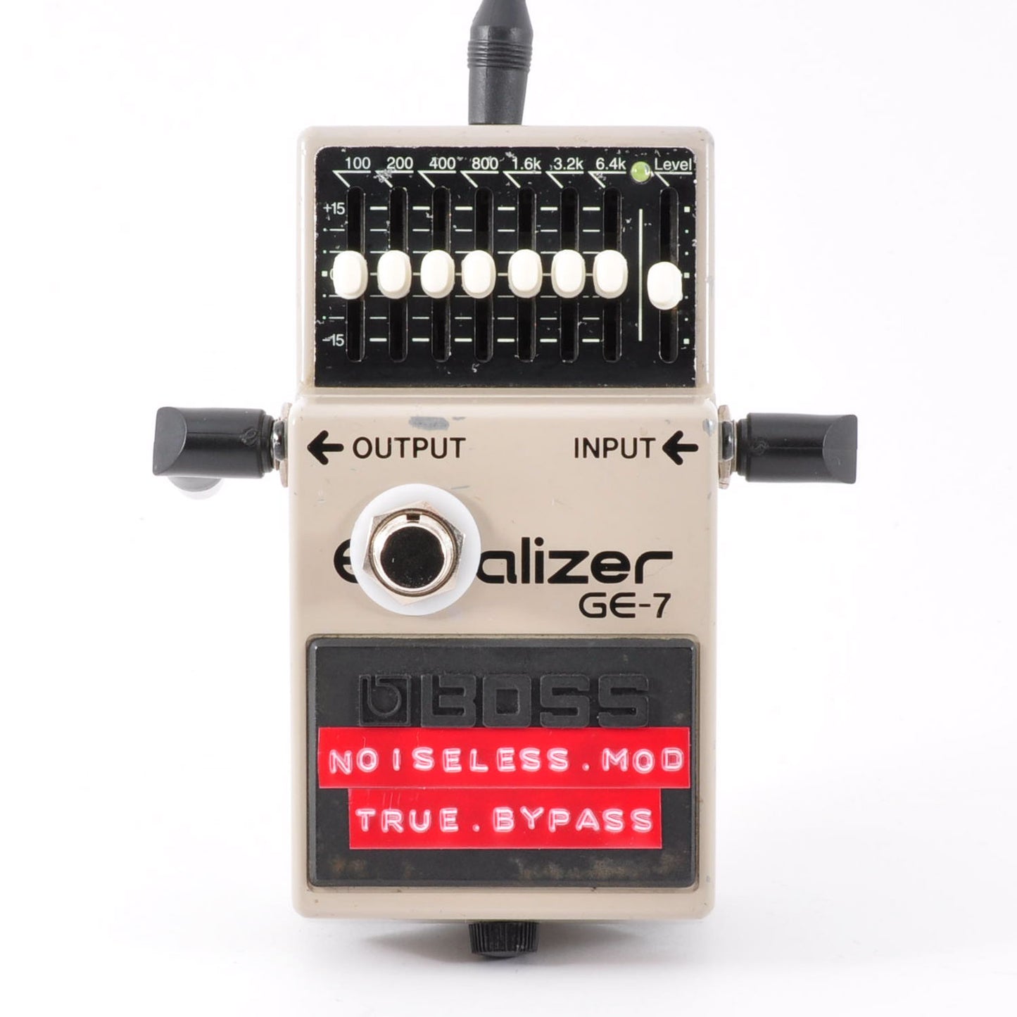 Boss GE-7 Modified True Bypass & Noiseless Equalizer Made In Taiwan 2002 Used From Japan #MP58507