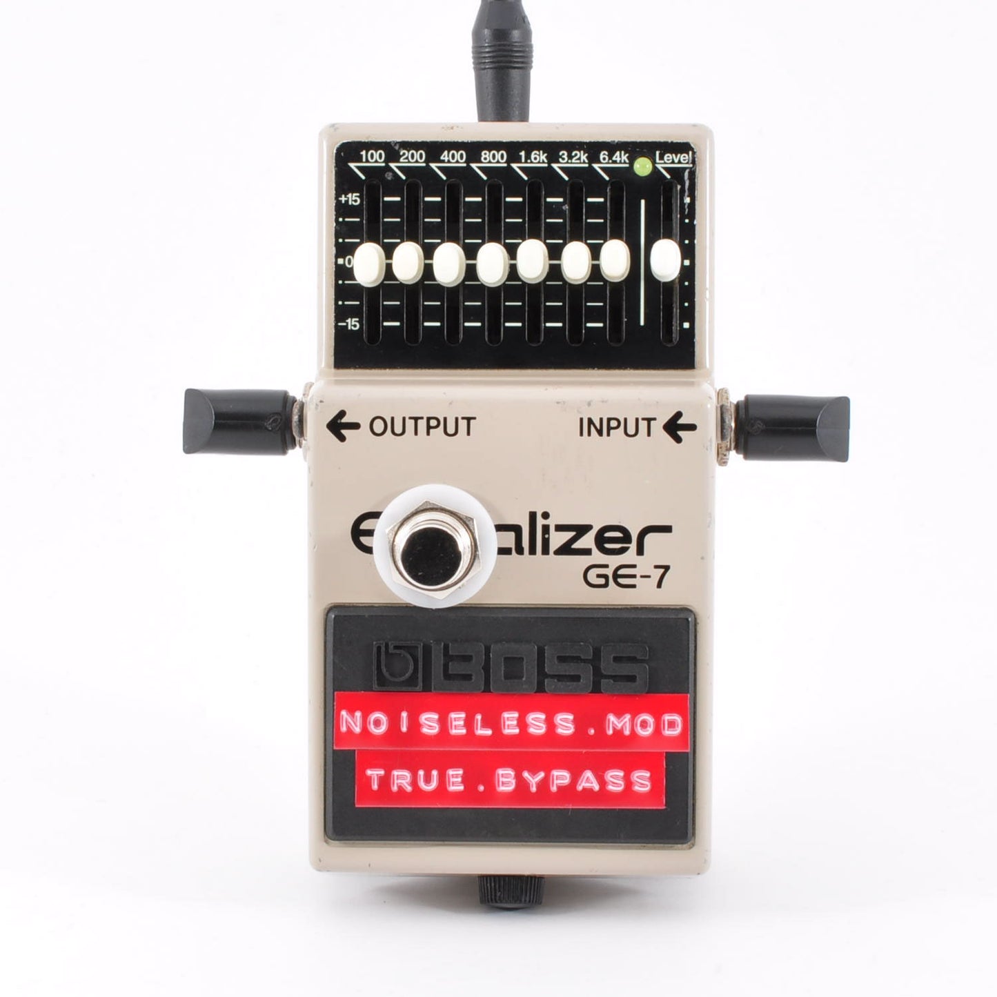 Boss GE-7 Modified True Bypass & Noiseless Equalizer Made In Taiwan 2002 Used From Japan #NQ47944
