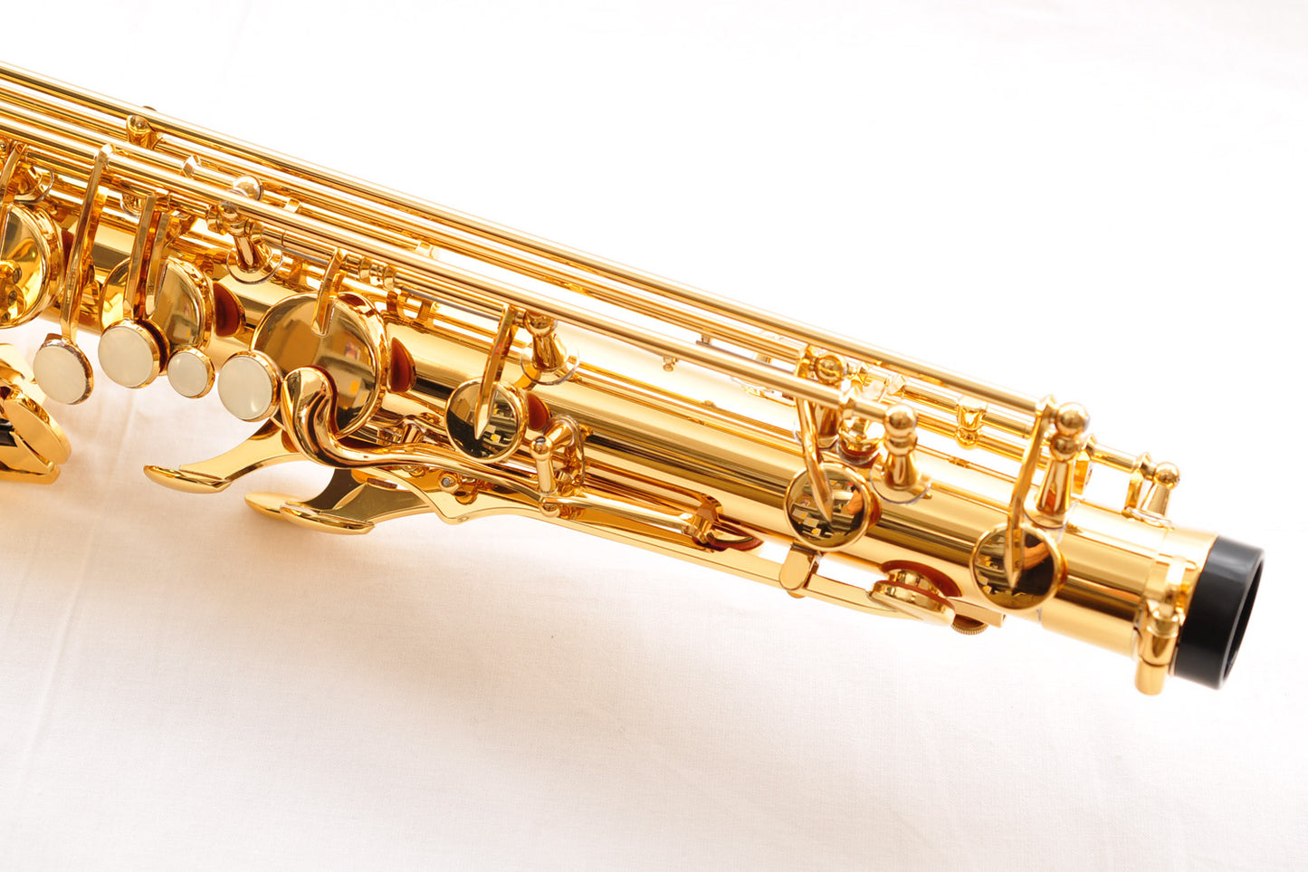 Yamaha YTS-480 Tenor Saxophone Gold Lacquer w/Case Mouthpiece Made In Indonesia Used From Japan #N33244