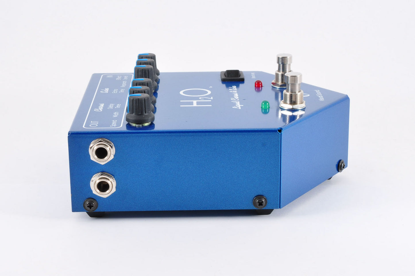 Visual Sound H2O Liquid Chorus & Echo Delay Stereo w/Box Guitar Effect Pedal Used From Japan