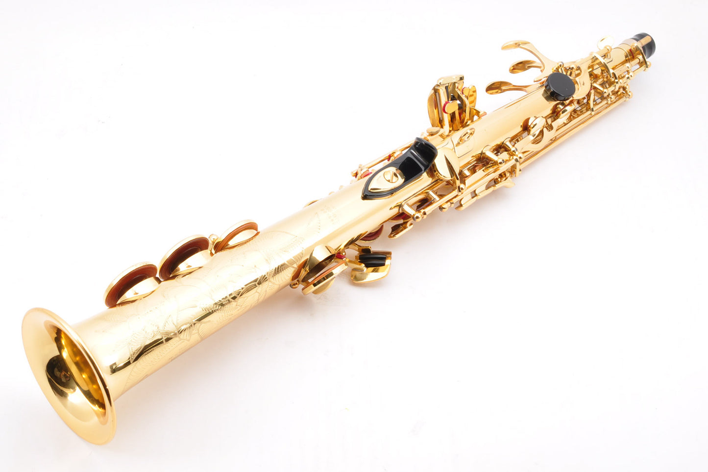 Yamaha YSS-875 Soprano Saxophone M1&M1R Neck w/Hardcase Selmer Mouthpiece Ligature Used From Japan #1592