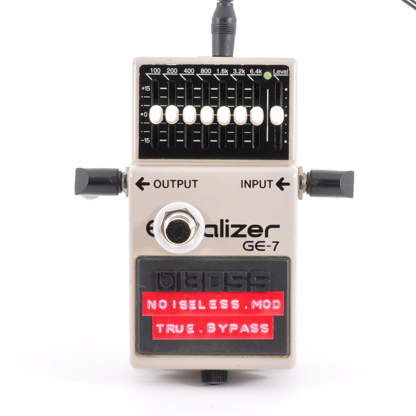 Boss GE-7 Modified True Bypass & Noiseless Equalizer Made In Taiwan 1999 Guitar Effects Pedal Used From Japan #JM85164