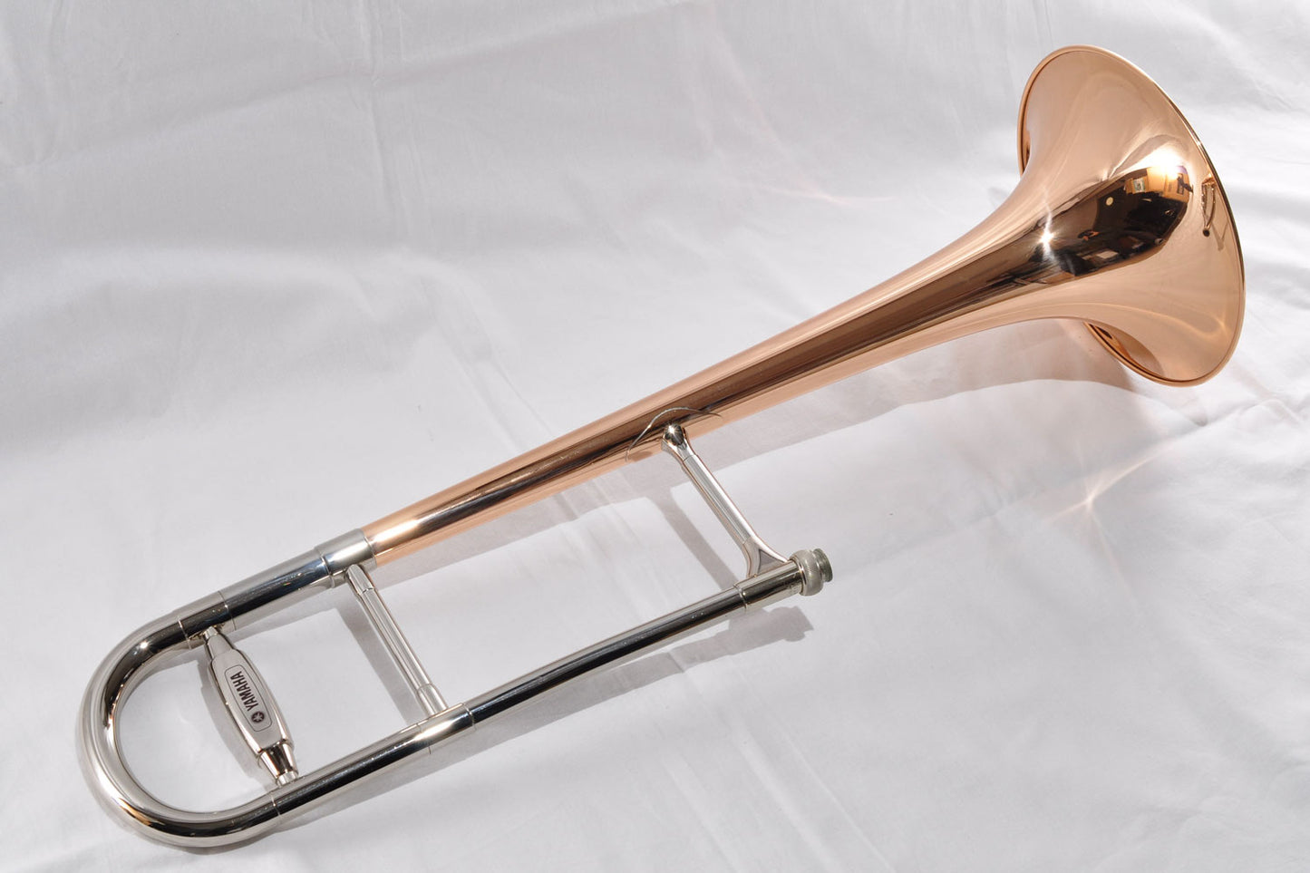 Yamaha YSL-641 Tenor Trombone Gold Made in Japan w/Hardcase Mouthpiece Used From Japan #015718