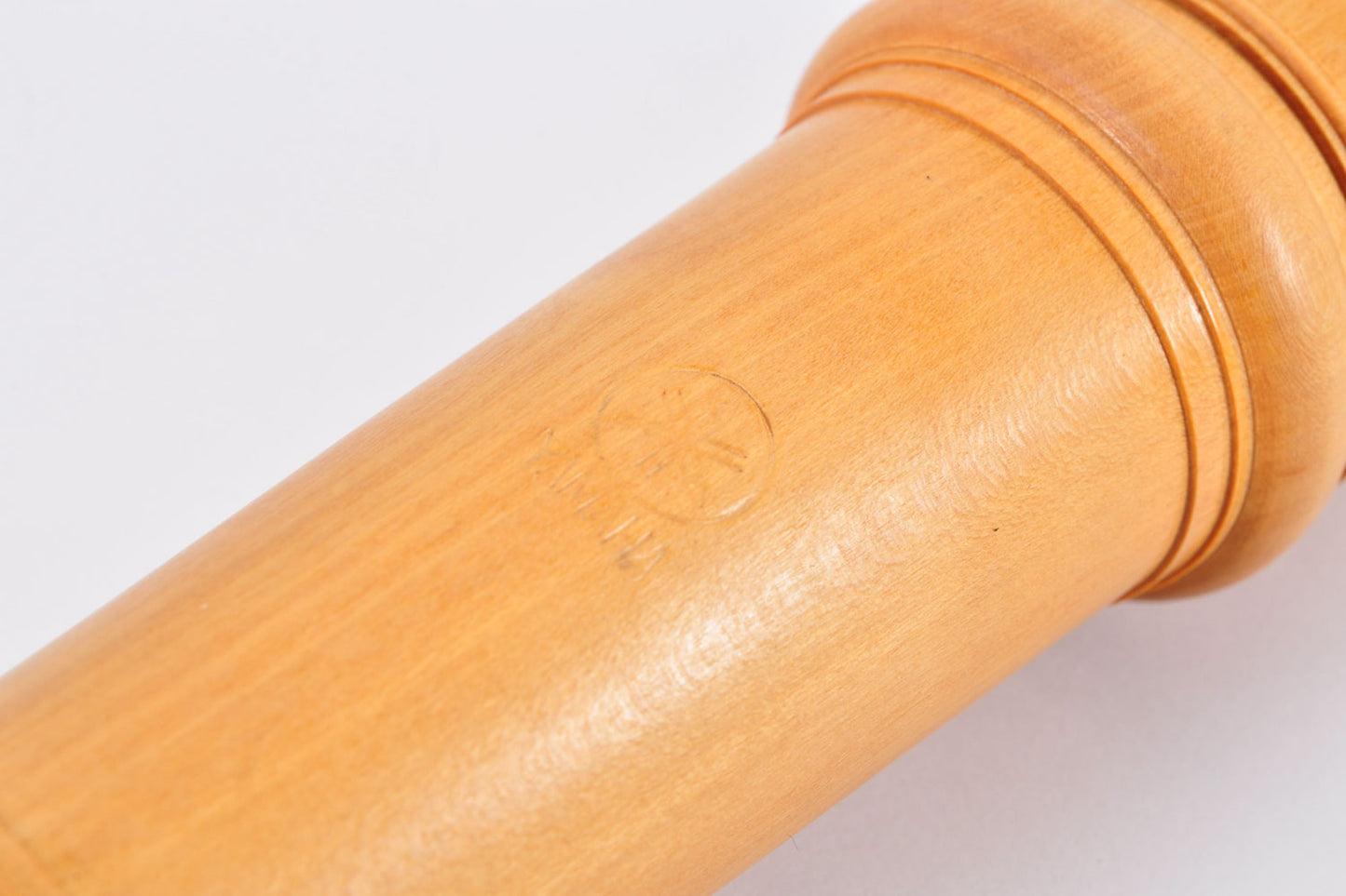 Yamaha YRA-61 Alto Recorder Wood Fine Castellawood Baroque Style w/Original Box Cleaning Rod Used From Japan #1534