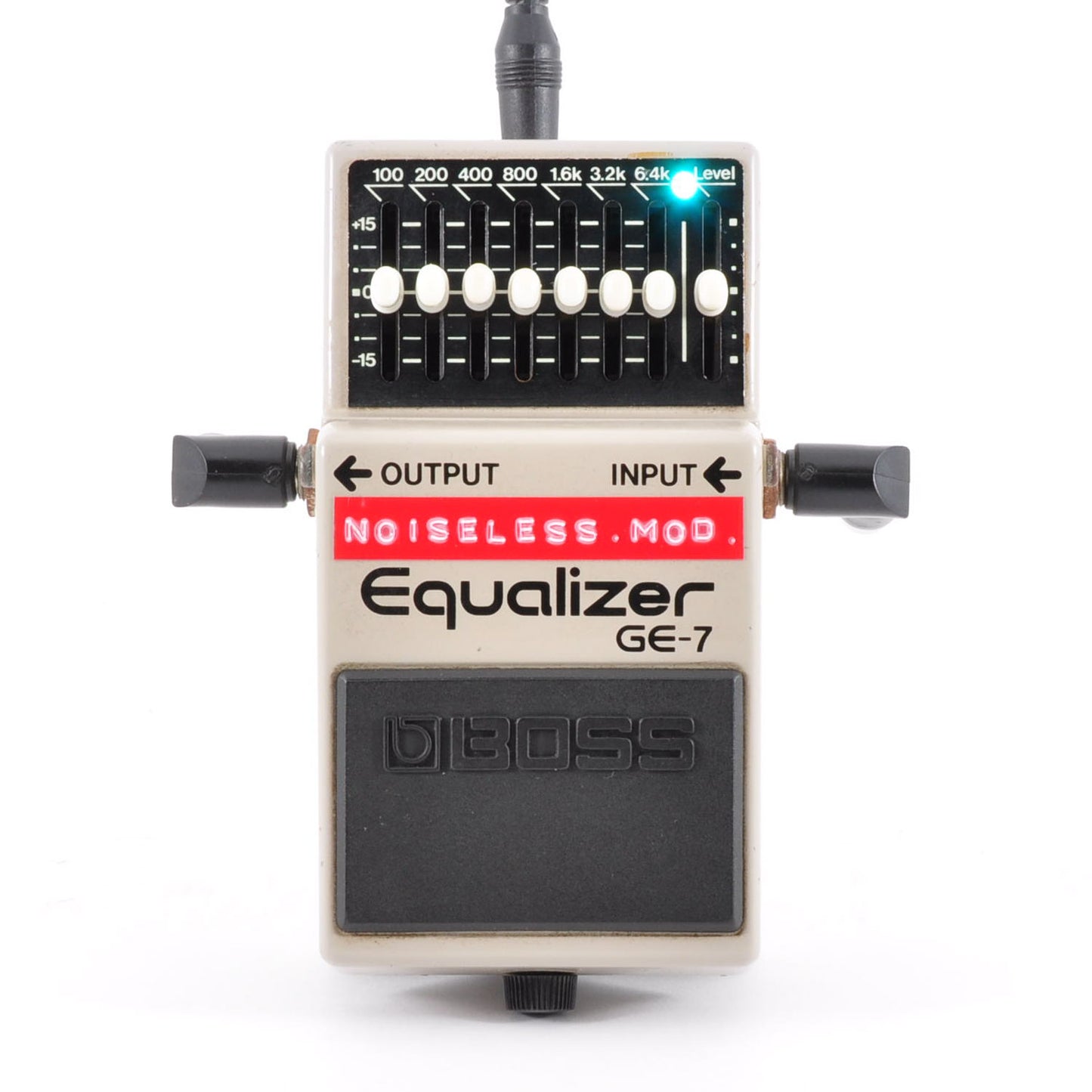 Boss GE-7 Modified Noiseless Equalizer PSA.OK Made In Taiwan 1993 Effects Pedal Used From Japan #AE85662