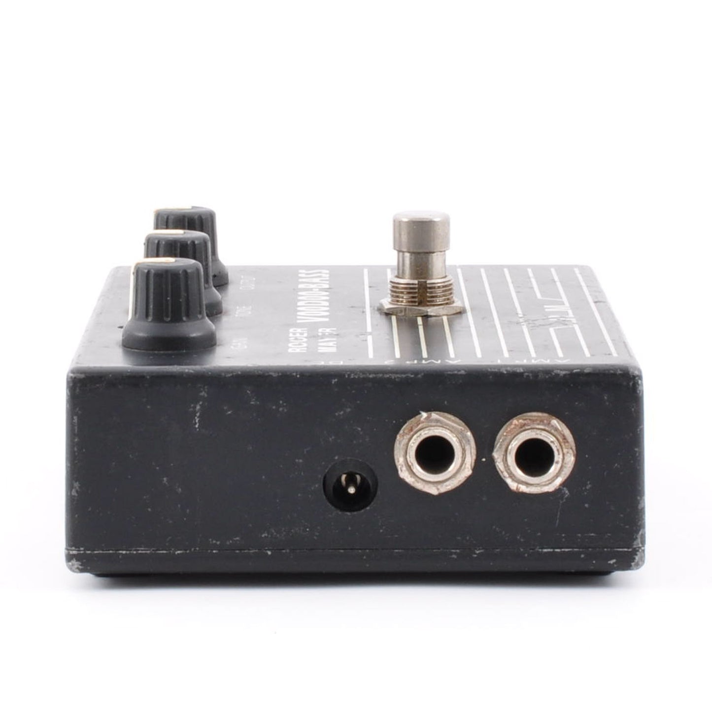 Roger Mayer Voodoo Bass Distortion Active Splitter LM308N Effect Pedal Used From Japan