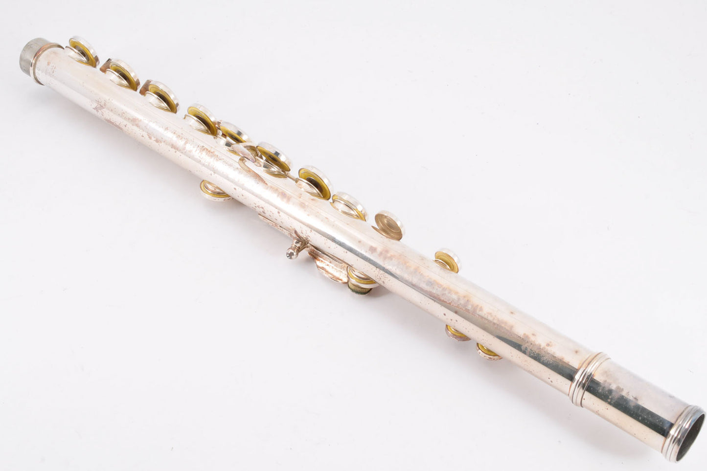 Yamaha YFL-351 Flute Silver Made in Japan w/Case Used From Japan #002196