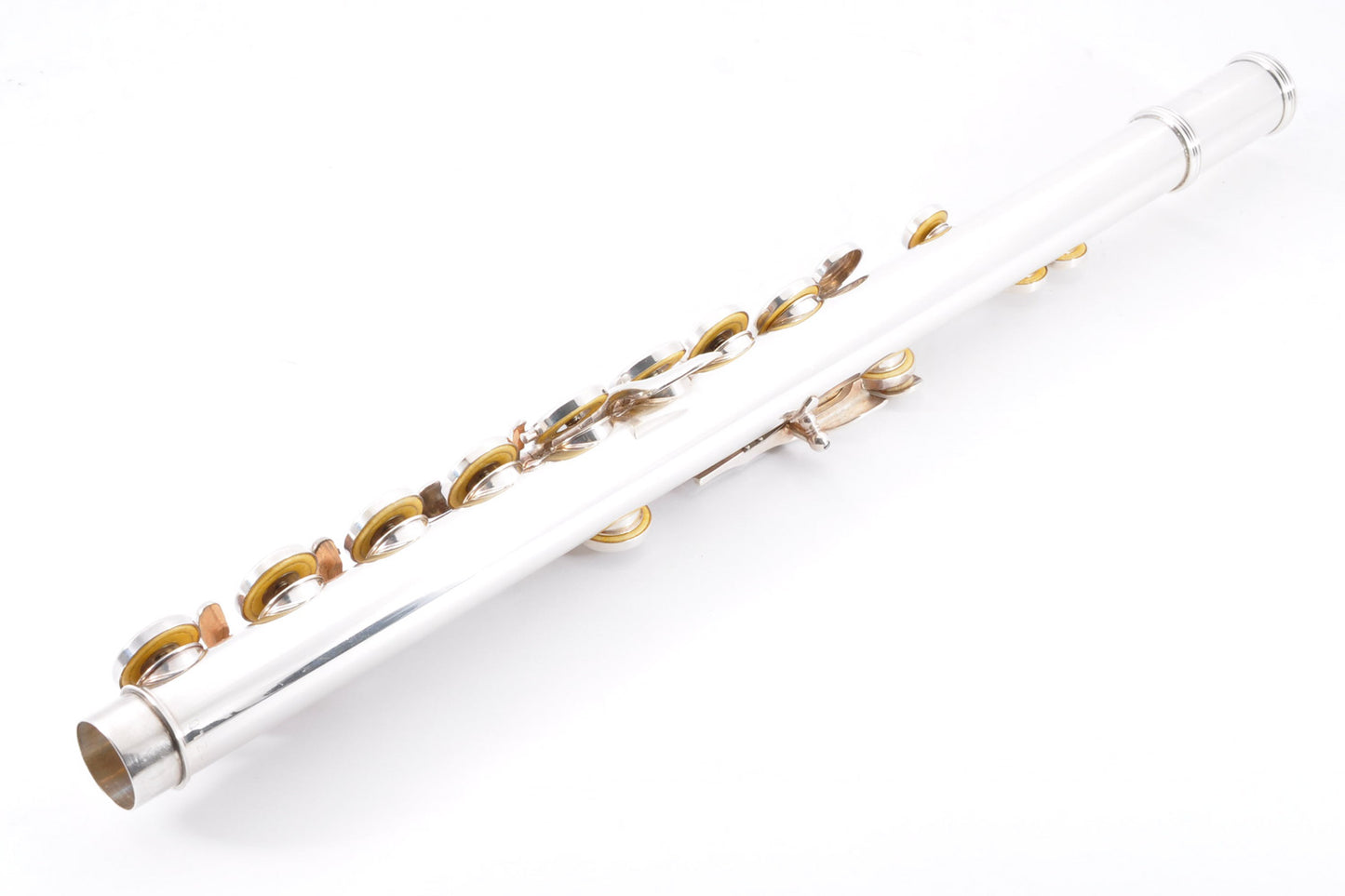 Yamaha YFL-411 Flute Silver Made in Japan Used w/Case JAPAN Used From Japan #12462