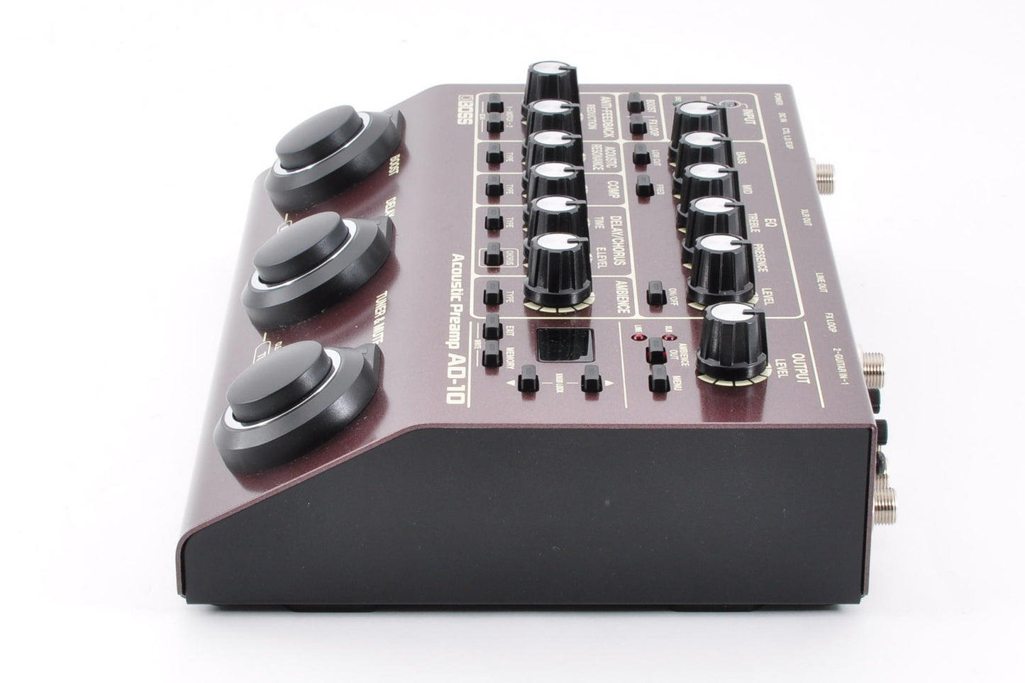 Boss AD-10 Acoustic Guitar Preamp & Processor Pre Amplifier w/Adapter Used From Japan #Z8I3300