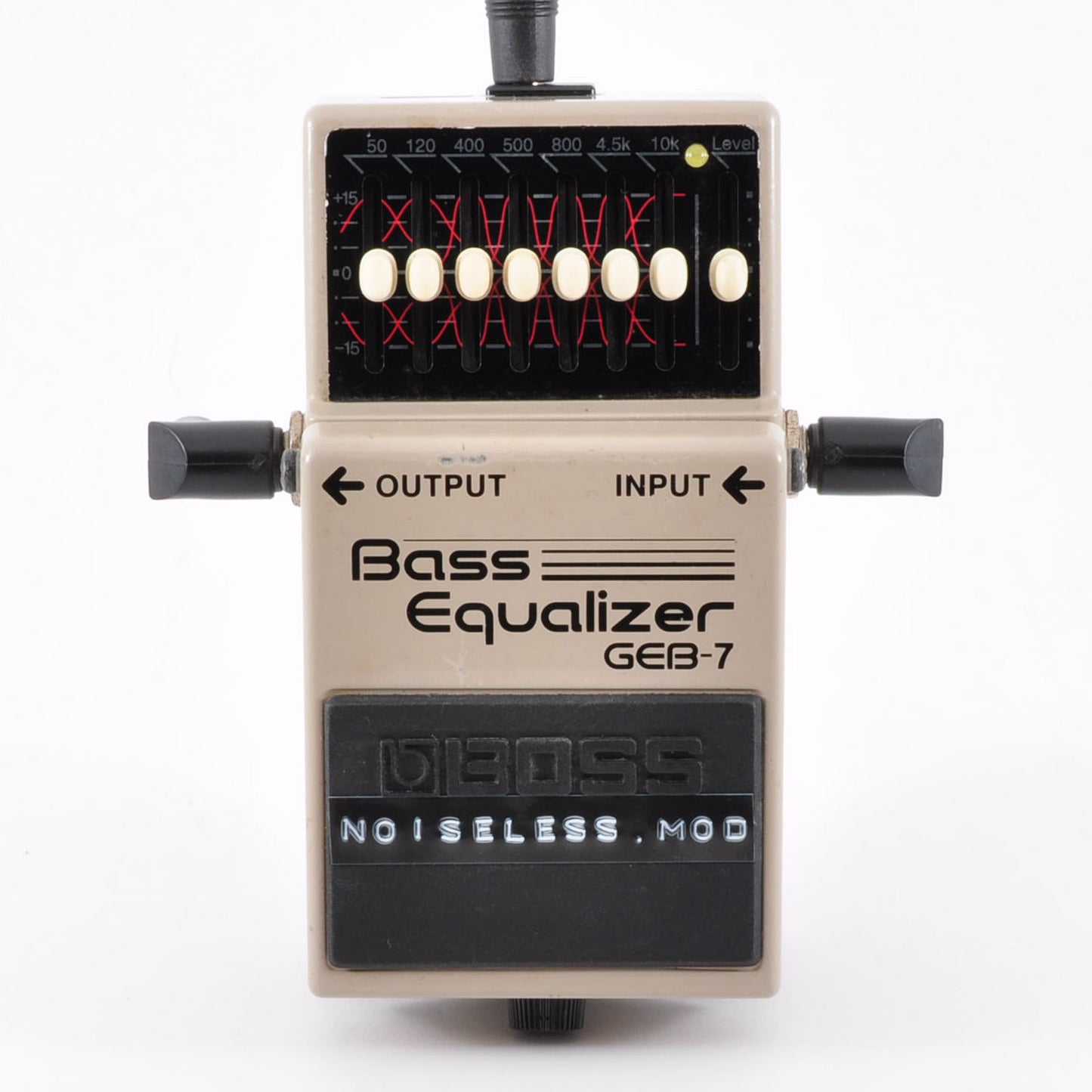 Boss GEB-7 Modified Noiseless For Bass Equalizer EQ Pedal Mod Used From Japan #HW81770