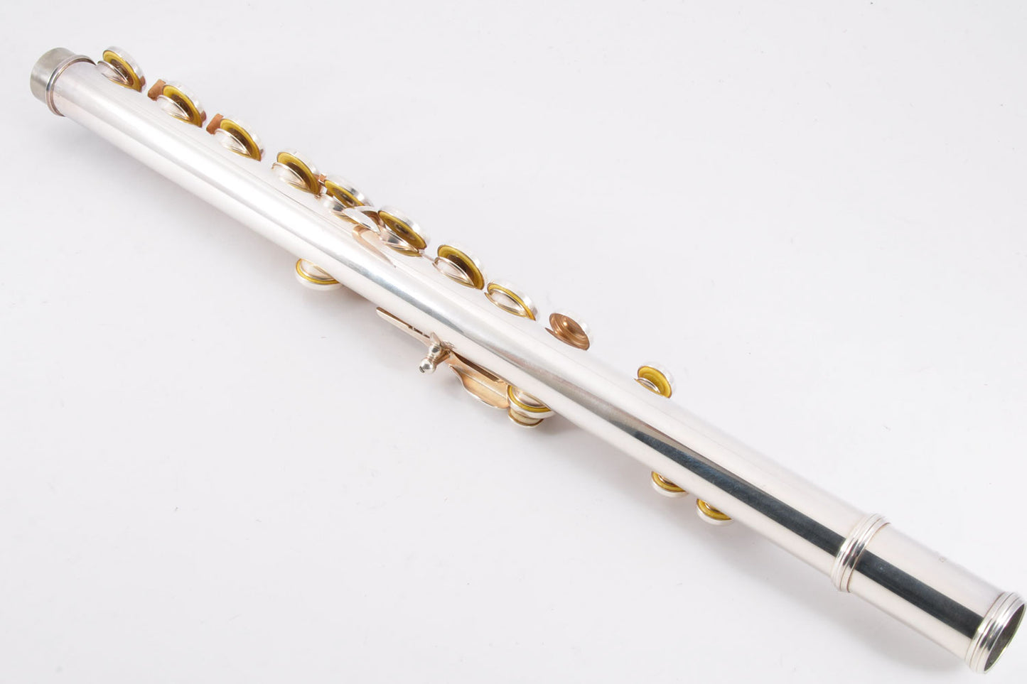 Yamaha YFL-451 Flute Silver w/Hardcase Made in Japan Used From Japan #013906