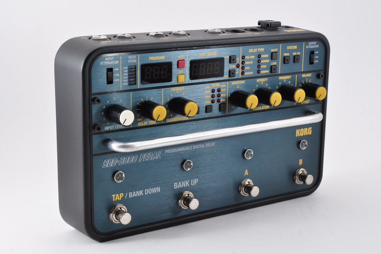 Korg SDD-3000-PDL Pedal Programmable Digital Delay w/Box Adapter Used From Japan #004433