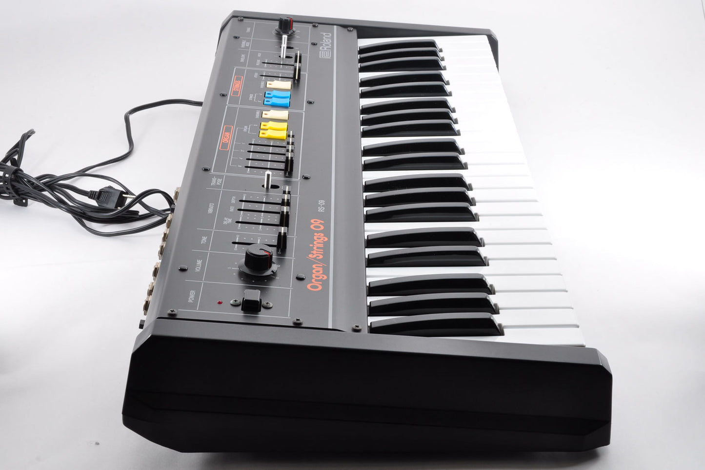 Roland RS-09 Organ Strings Good Condition Analog Keyboard Synthesizer w/Hardcase Used From Japan #998843